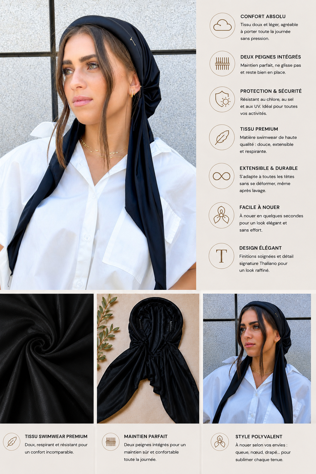 Détails produit ANNIE coloris Black Intense