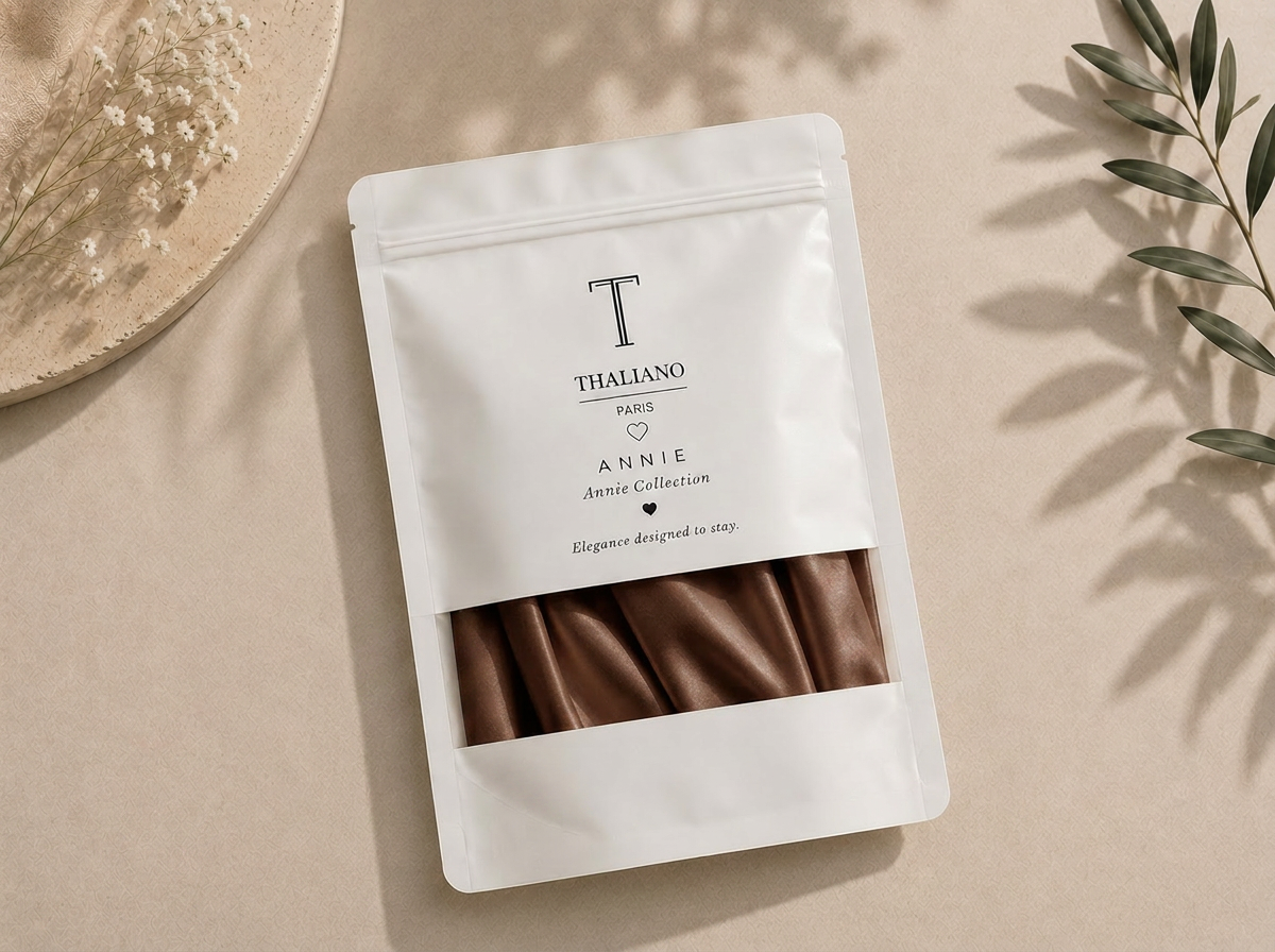 Packaging premium ANNIE offert avec le foulard